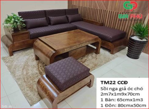 Sofa gỗ - Công Ty TNHH  Thương Mại Kỹ Thuật Gia Phú